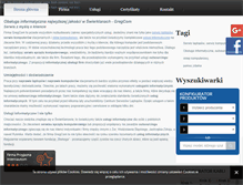 Tablet Screenshot of gregcom.pl
